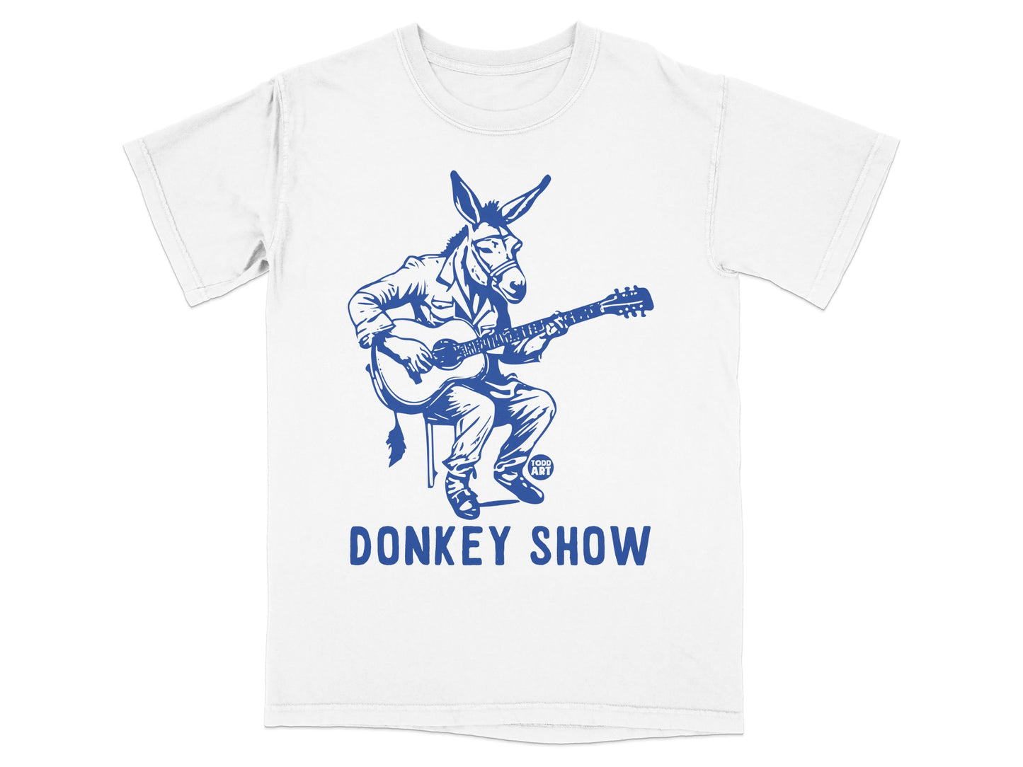 Donkey Show Graphic T-Shirt with Unique Art Design