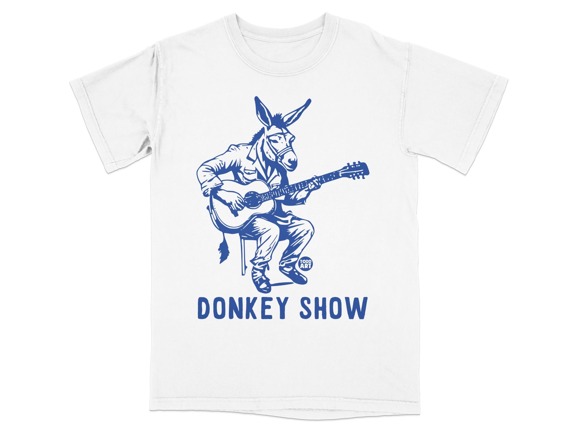 Donkey Show Graphic T-Shirt with Unique Art Design