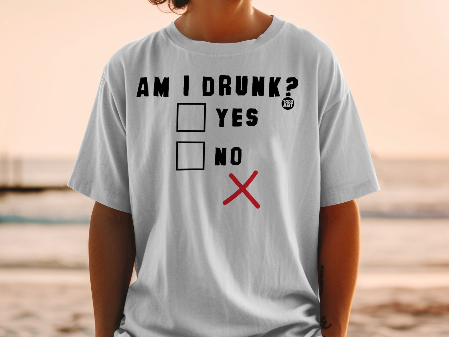 Am I Drunk Yes No Funny Graphic T-shirt