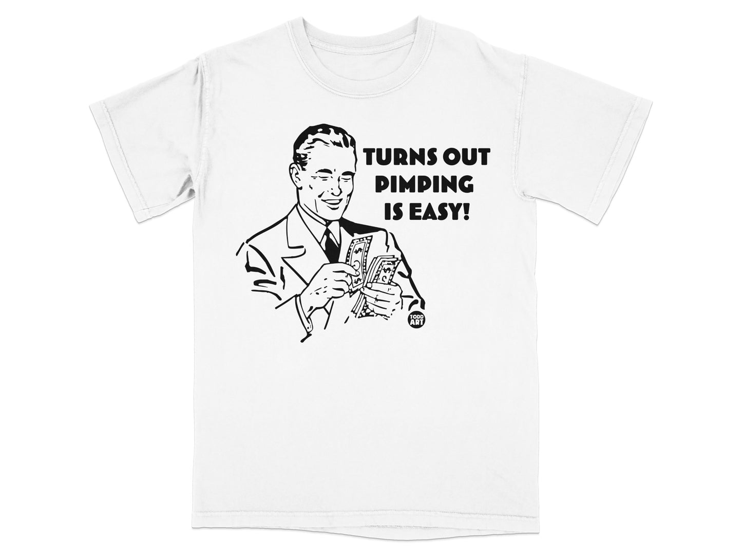 Man Counting Money Turns Out Pimping Is Easy! product type