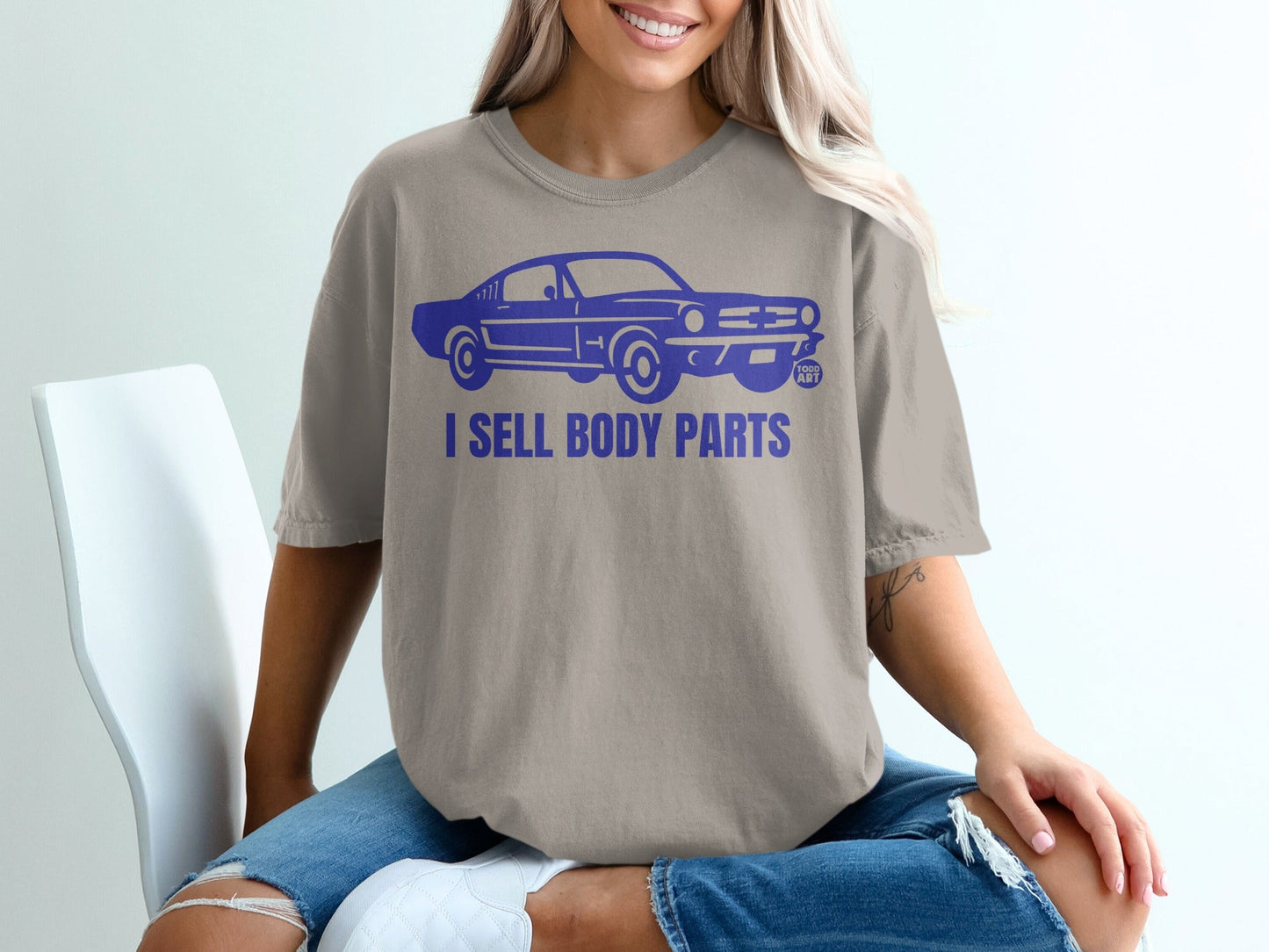 I Sell Body Parts Funny Car Enthusiast T-Shirt