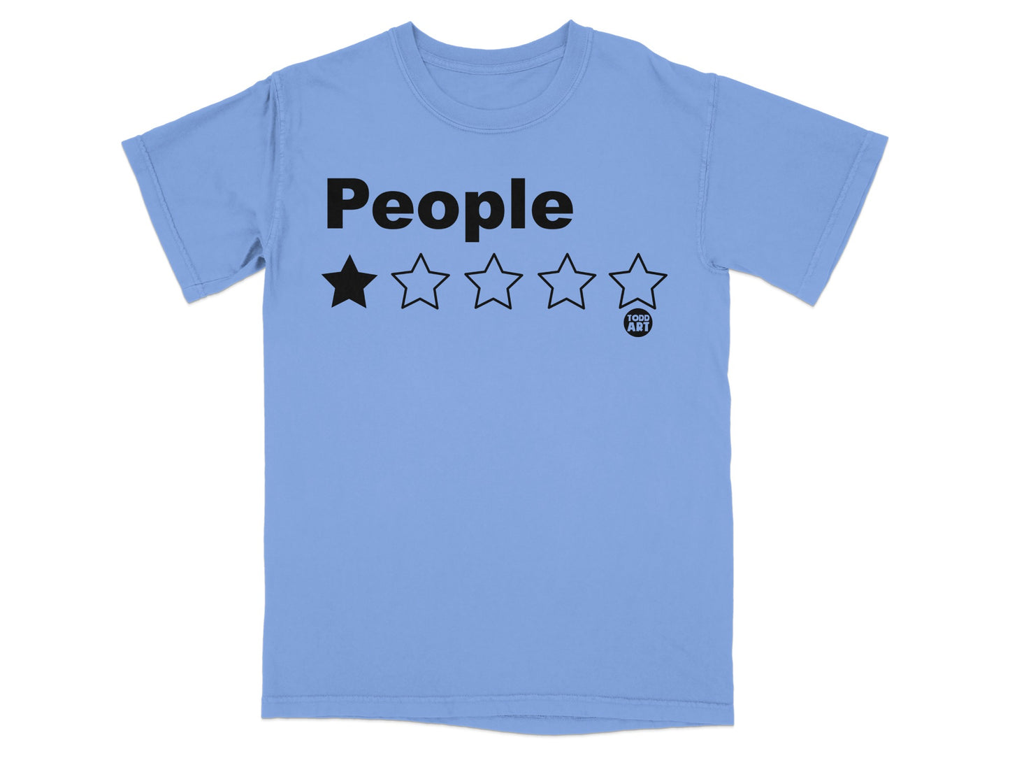 People one star rating TODD ART T-shirt product type