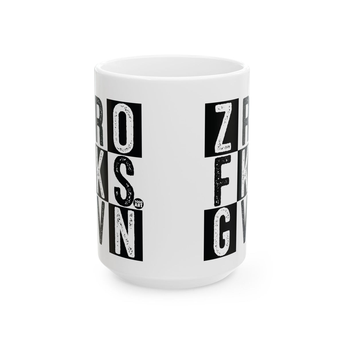 Zerofskin Todd Art Mug