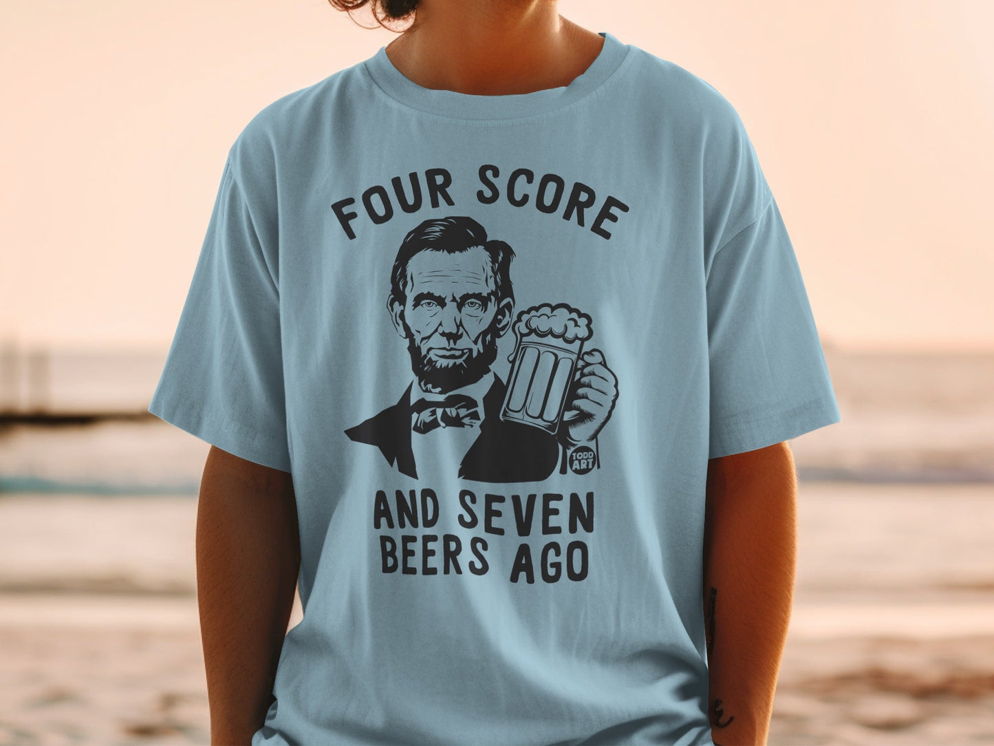 Four Score and Seven Beers Ago Graphic Tee