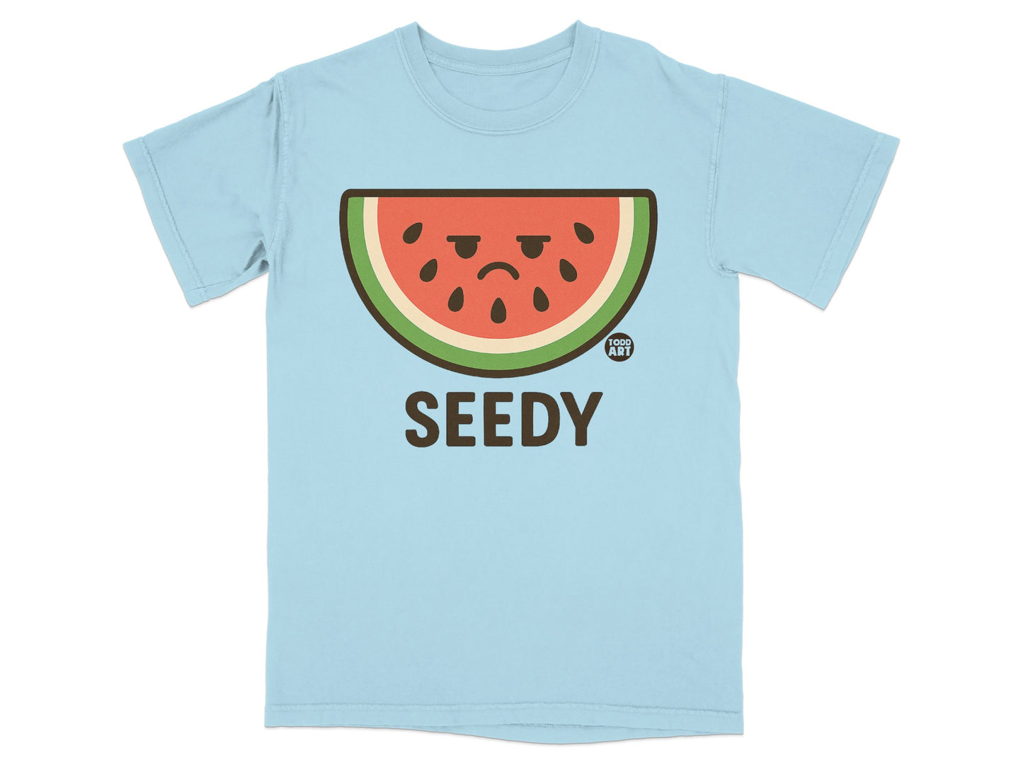 Seedy Watermelon Sad Face Todd Art Cartoon product type