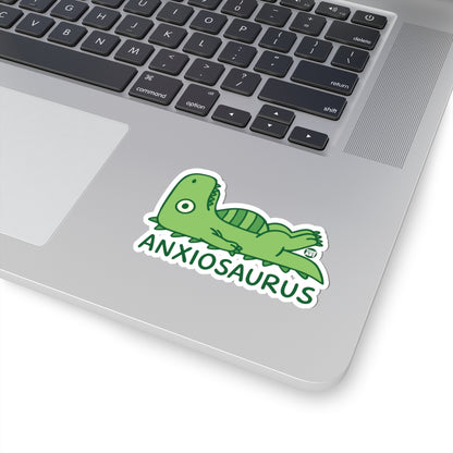 Anxiosaurus Todd Art Sticker