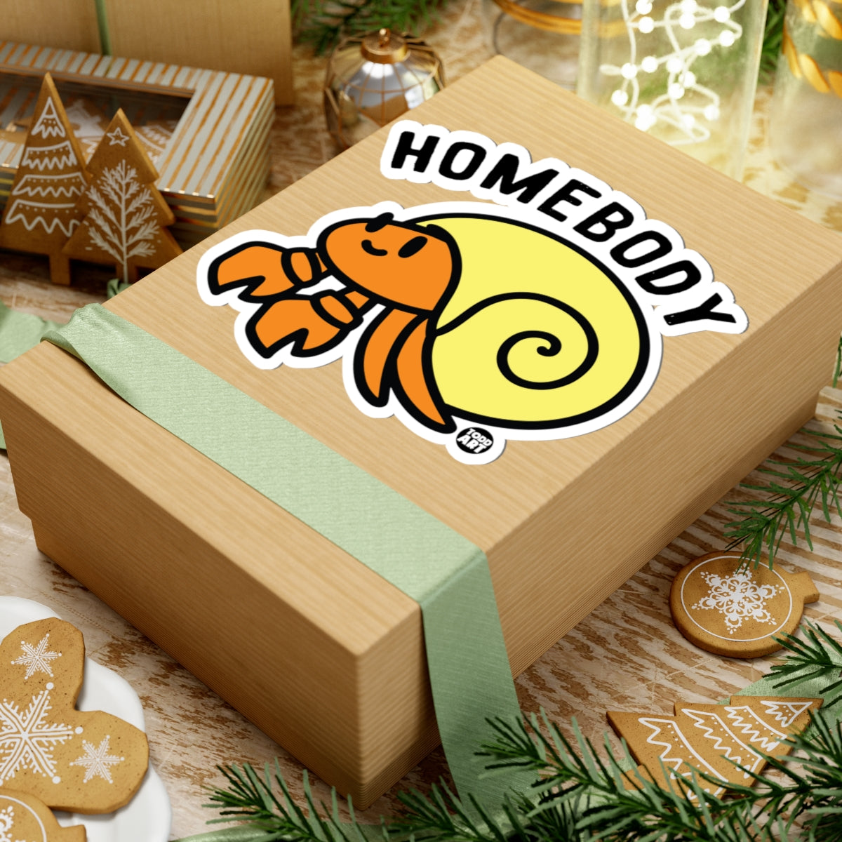 Nobody HomeTodd Art Sticker