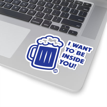 Inside MeTodd Art Sticker
