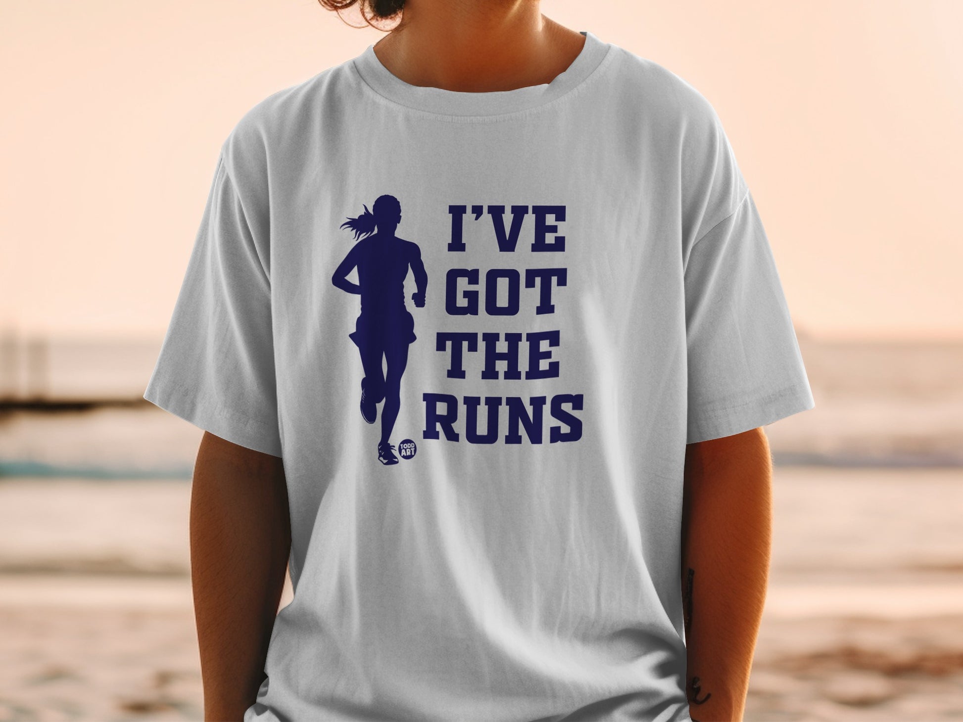 I'VE GOT THE RUNS Funny Runner Graphic product type