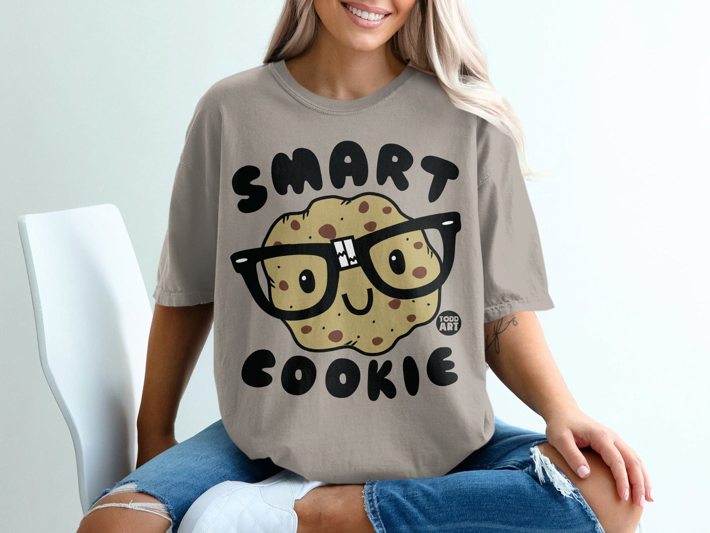 Smart Cookie Graphic Tee for Fun and Quirky Style