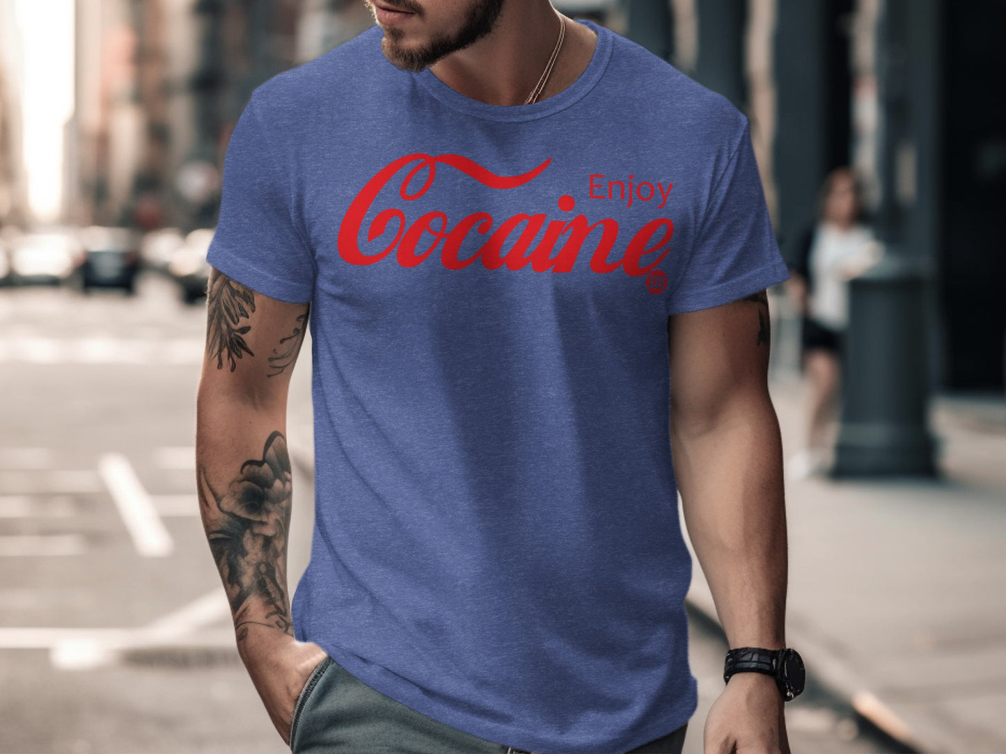 Enjoy Cocaine Fashionable Streetwear Shirt