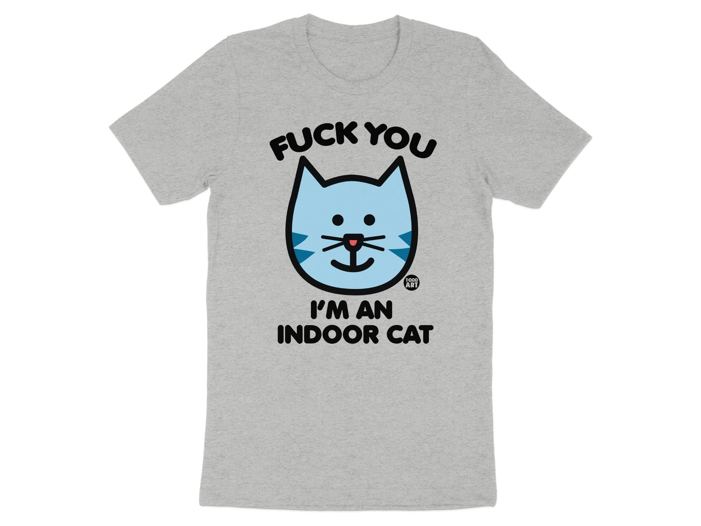 Funny Cat Saying I'm an Indoor Cat Graphic T-Shirt