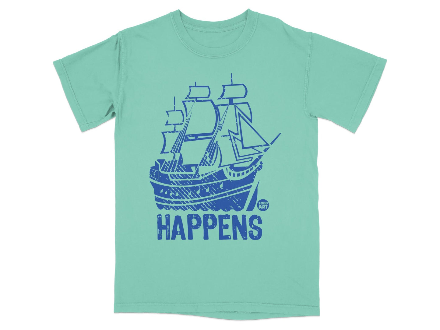 Fun Ship Happens Graphic Tee for Casual Wear