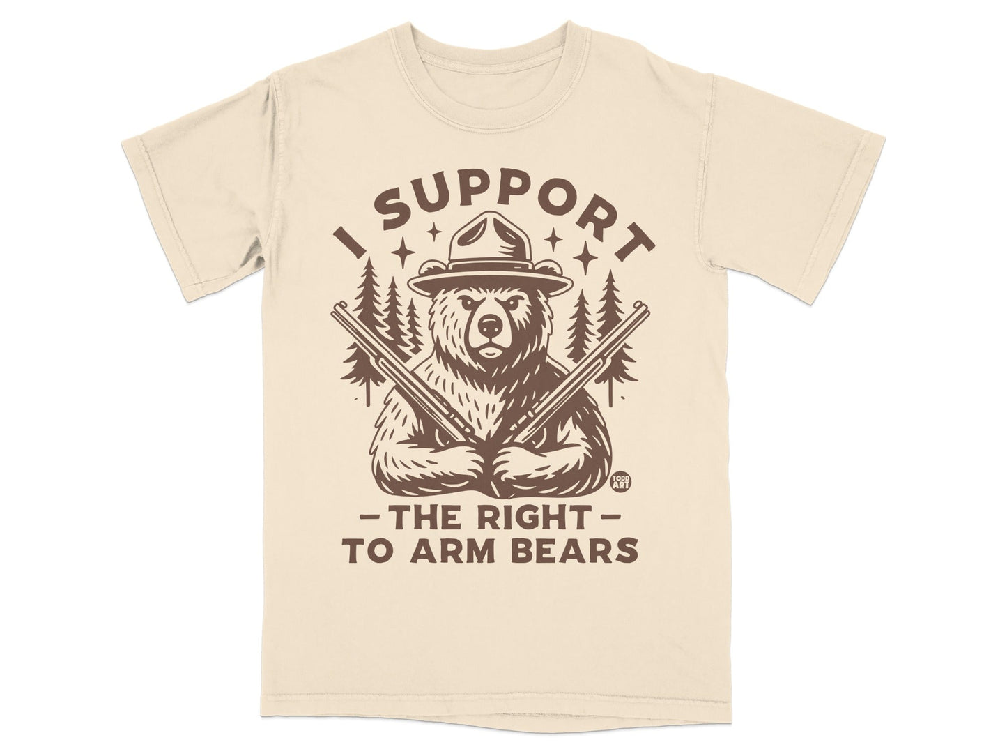 I Support the Right to Arm Bears Graphic T-Shirt