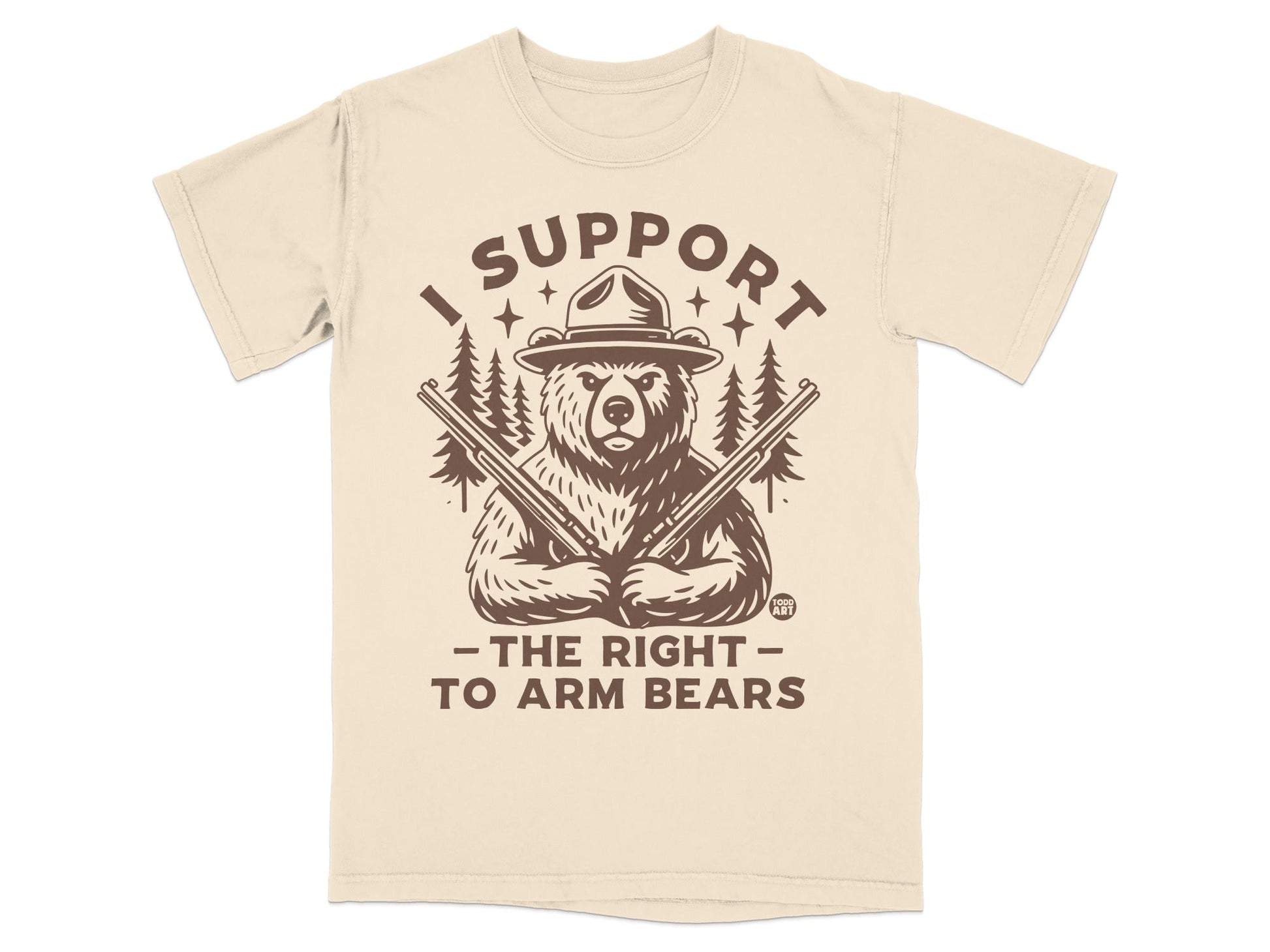 I Support the Right to Arm Bears Graphic T-Shirt