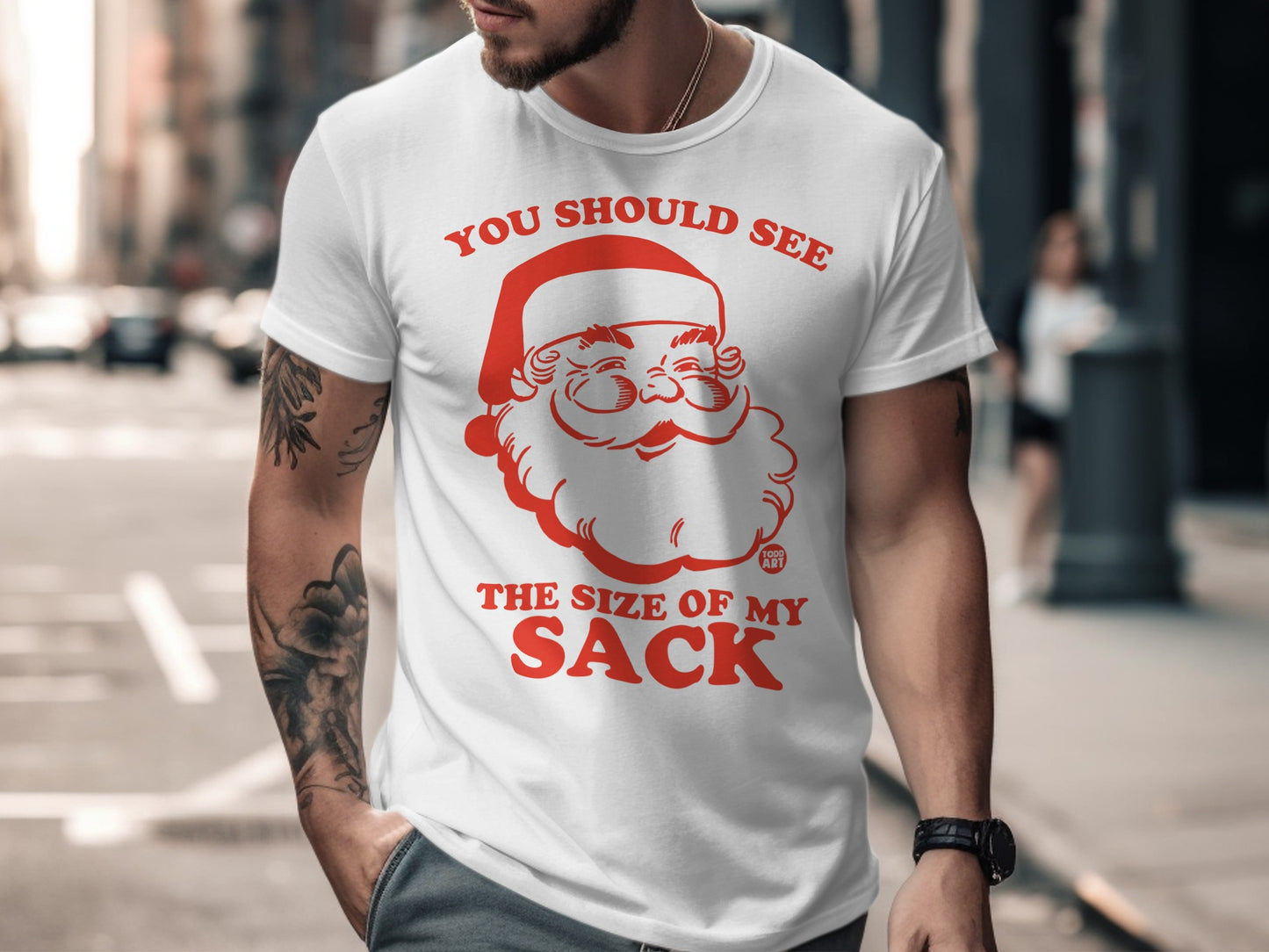 You Should See The Size Of My Sack Funny Shirt