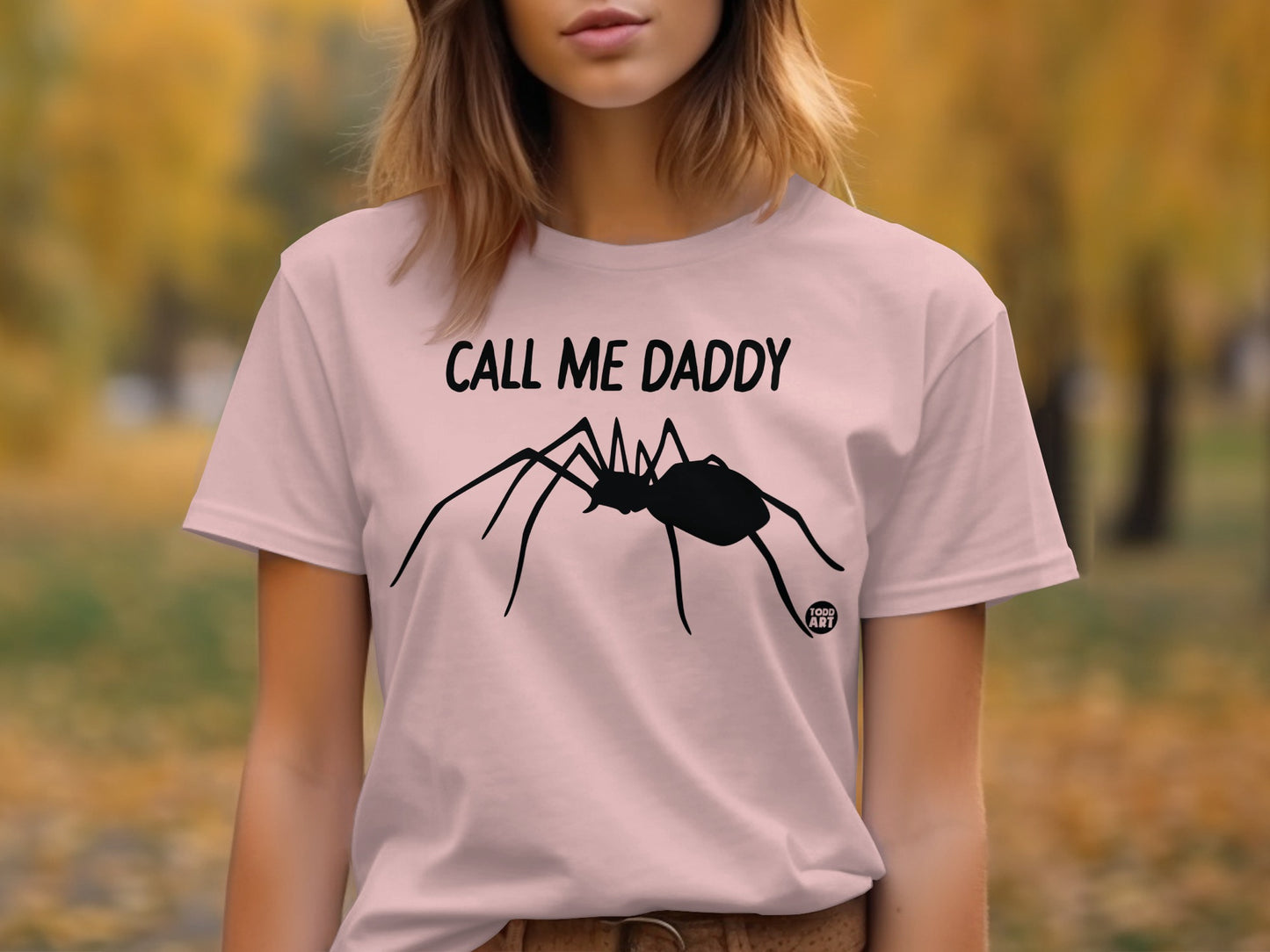Call Me Daddy Spider Graphic T-shirt