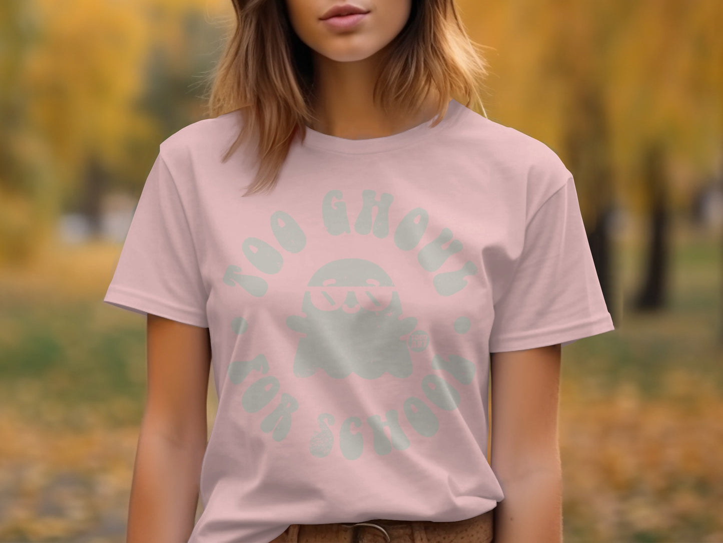 Too Ghoul For School Trendy Graphic Tee product