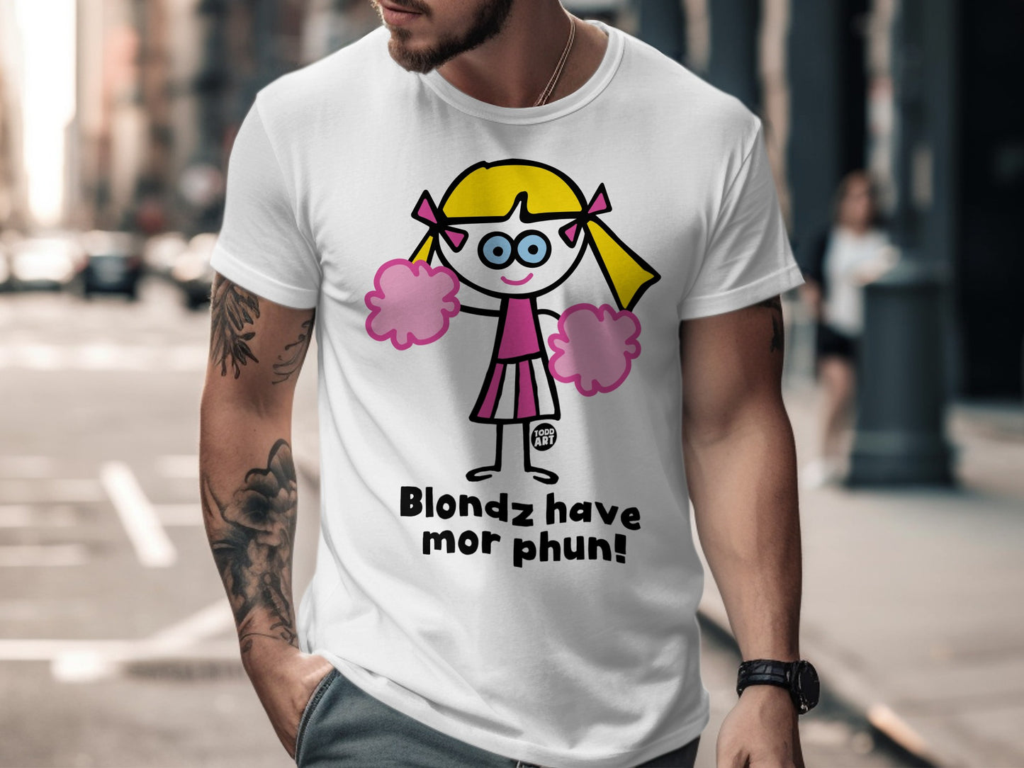 Blondz Have Mor Phun Funny Graphic Tee product