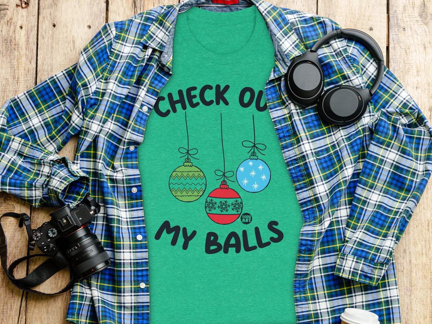 Check Out My Balls Graphic T-Shirt product