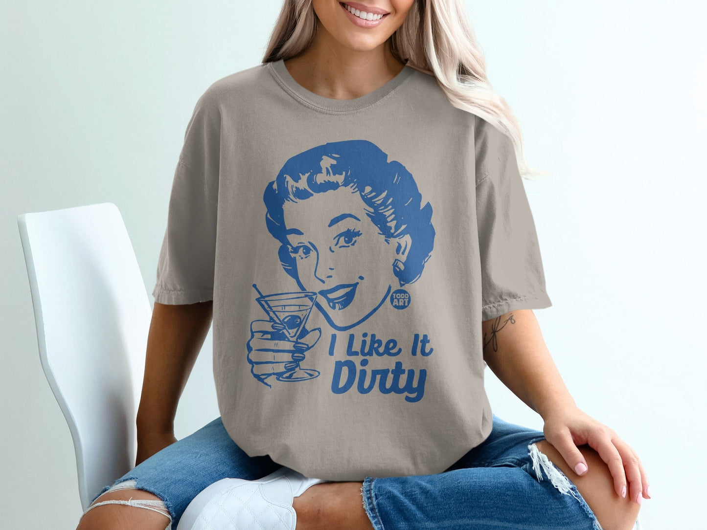 I Like It Dirty Retro Graphic Unisex T-Shirt