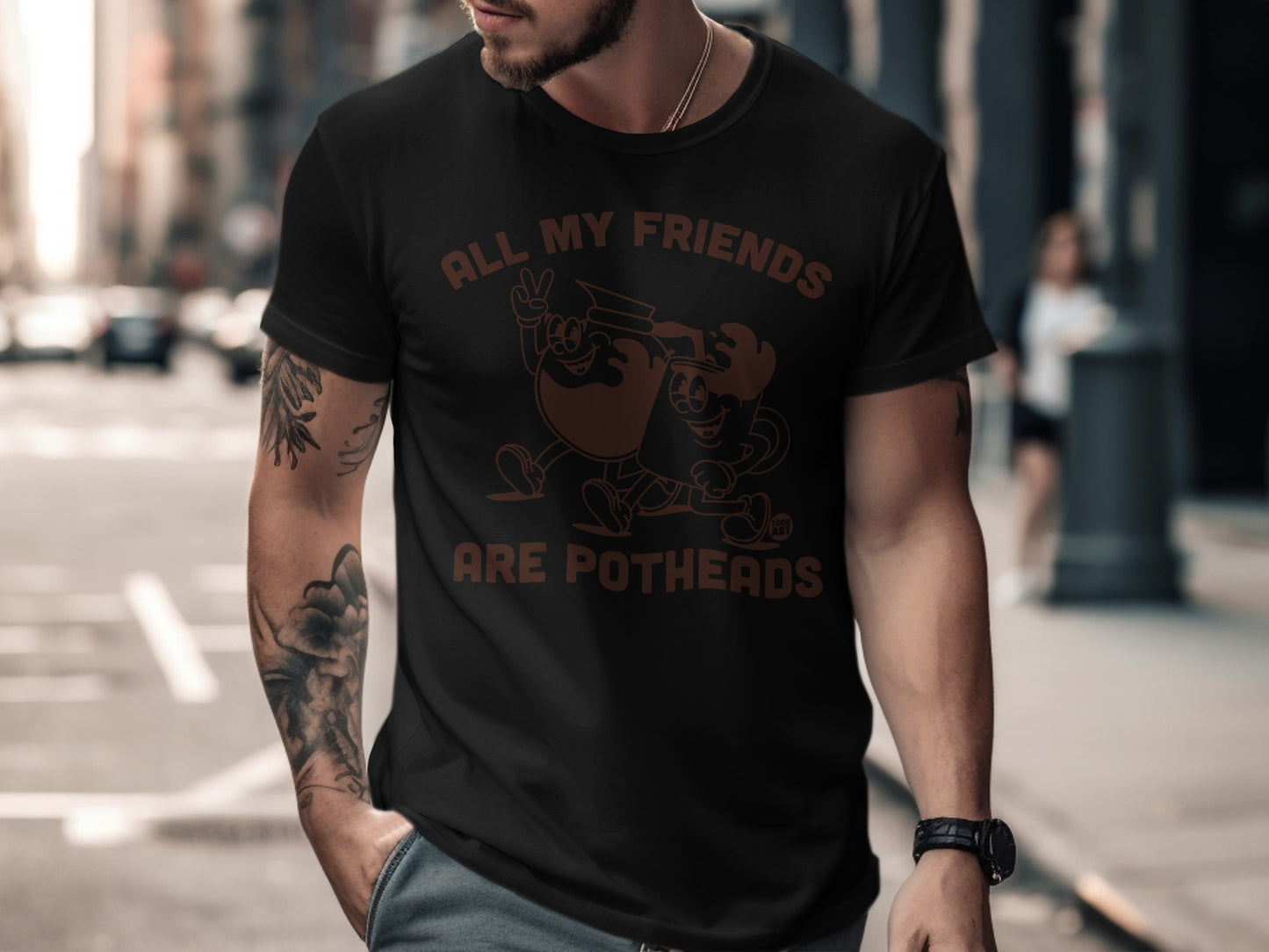 All My Friends Are Potheads Graphic T-Shirt