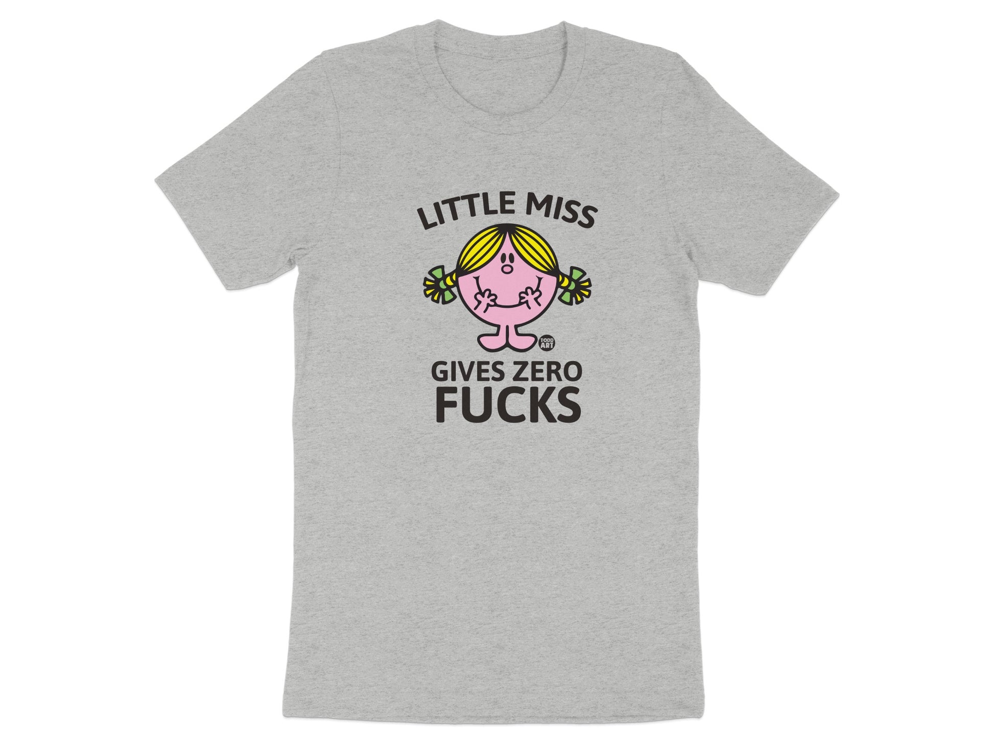 Little Miss Gives Zero Fucks Graphic T-shirt product type
