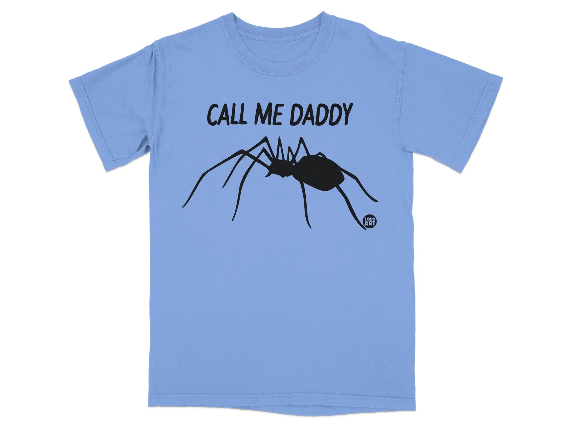 Call Me Daddy Spider Themed T-shirt for Casual Wear