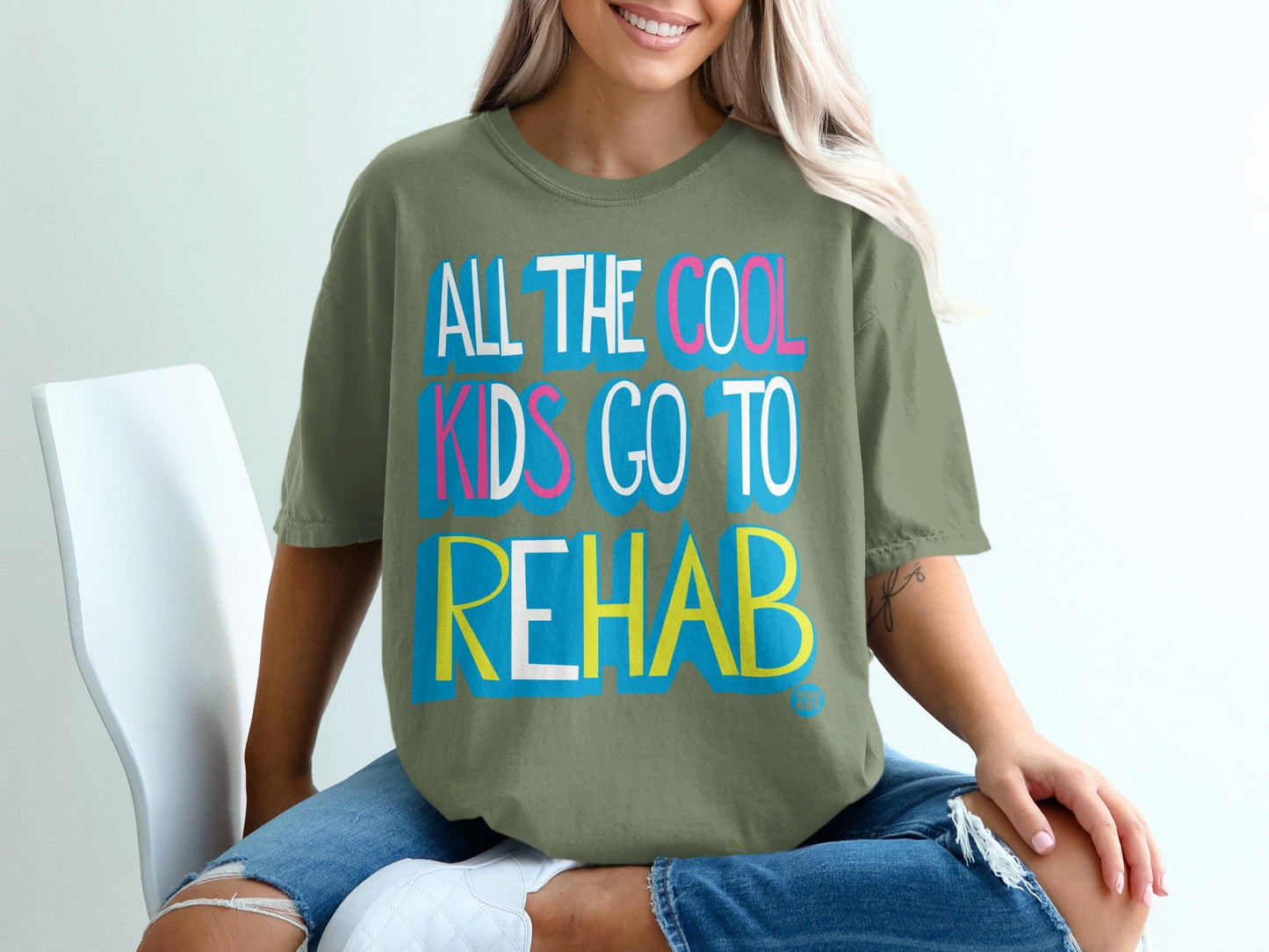 All The Cool Kids Go To Rehab Graphic T-Shirt