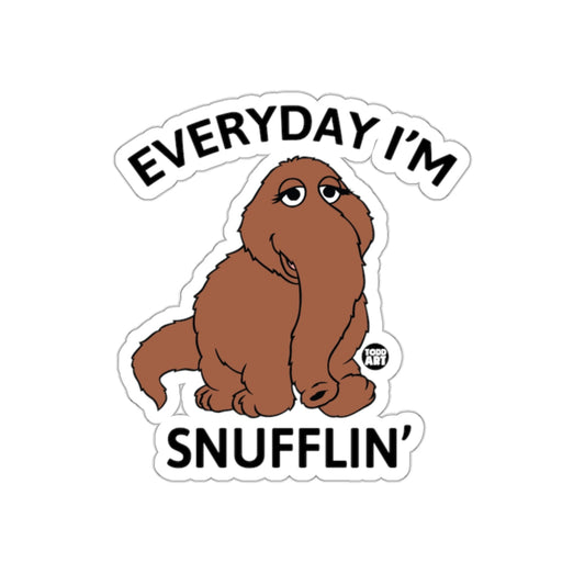 Everyday I'm Snufflin' Muppet Character Inspired sticker