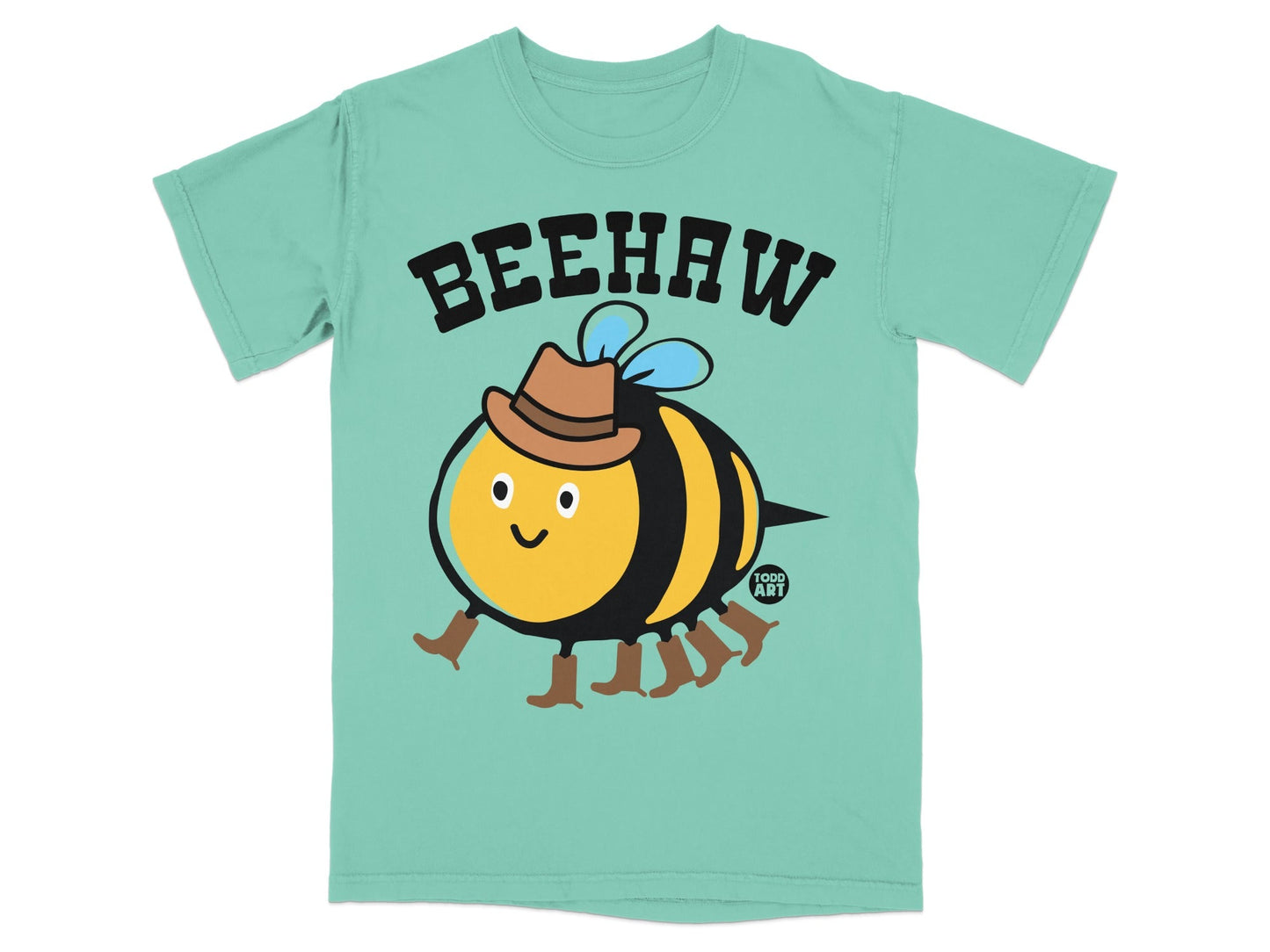 Cute Cartoon Beehaw with Hat and Boots Shirt Product