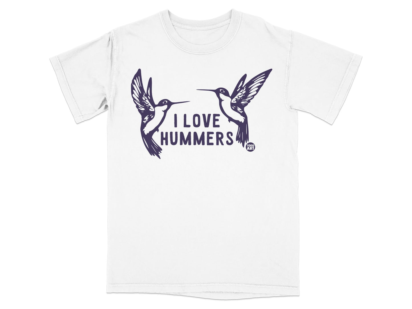 I Love Hummers Hummingbird Graphic T-Shirt Product