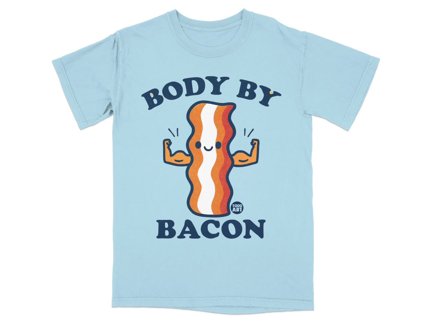 Body By Bacon Funny Graphic Tee Shirt Product