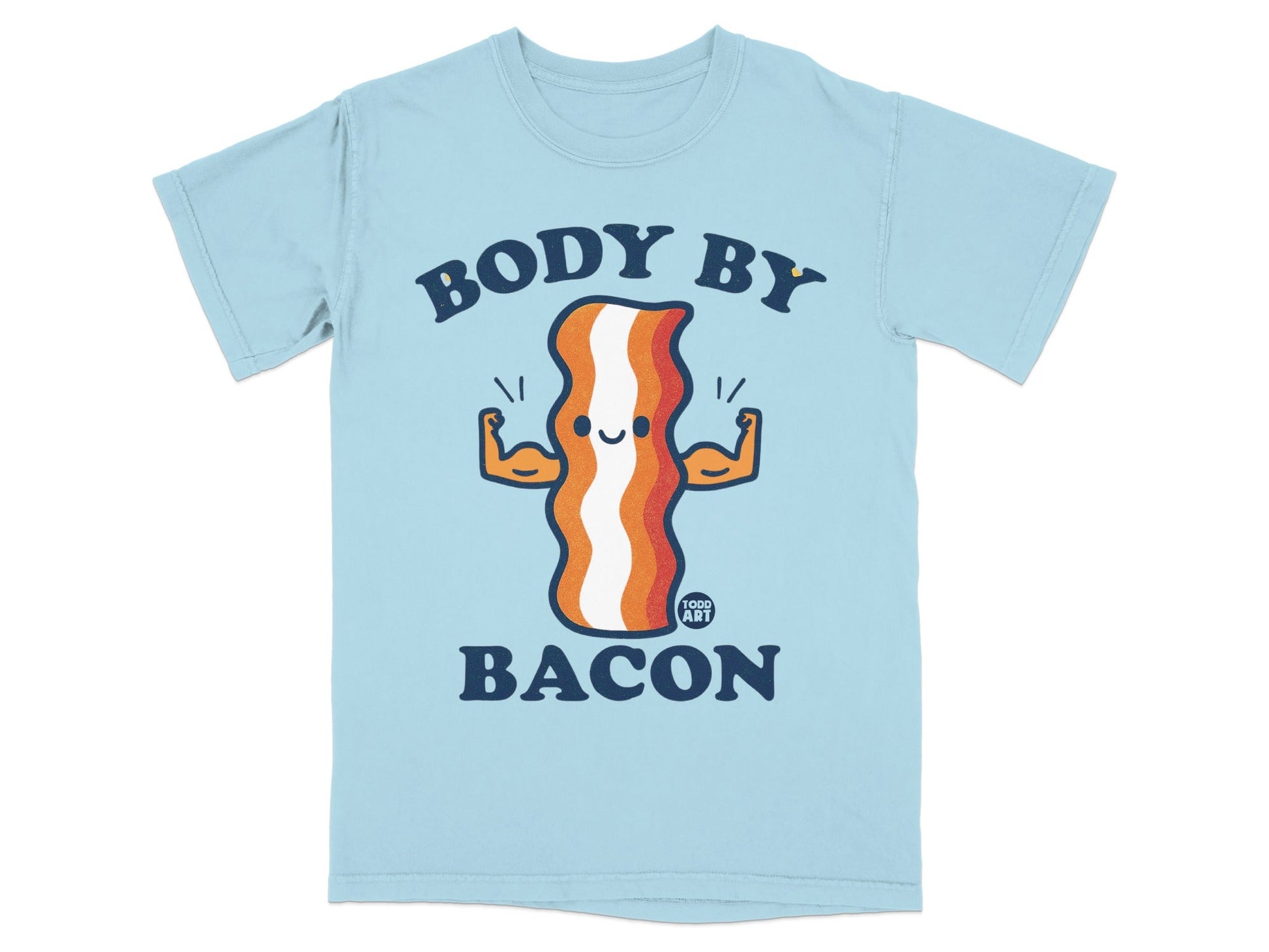 Body By Bacon Funny Graphic Tee Shirt Product