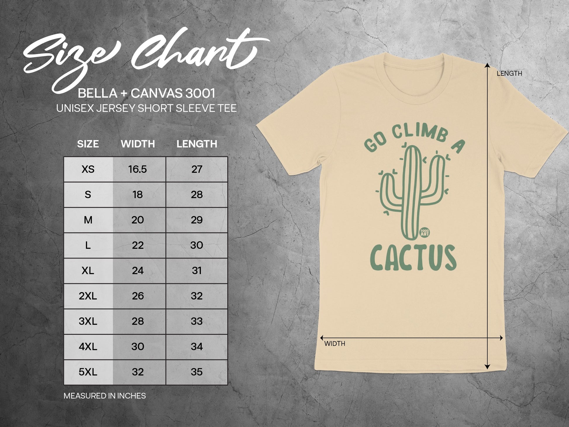 Go Climb A Cactus Unisex Jersey Short Sleeve product