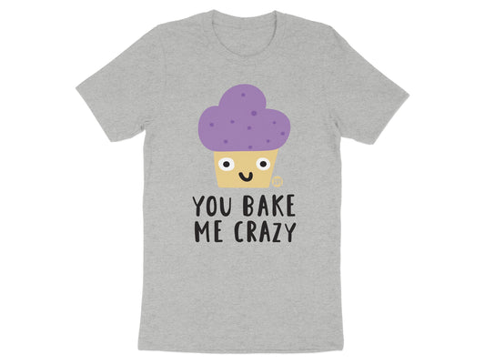 You Bake Me Crazy Purple Muffin T-shirt
