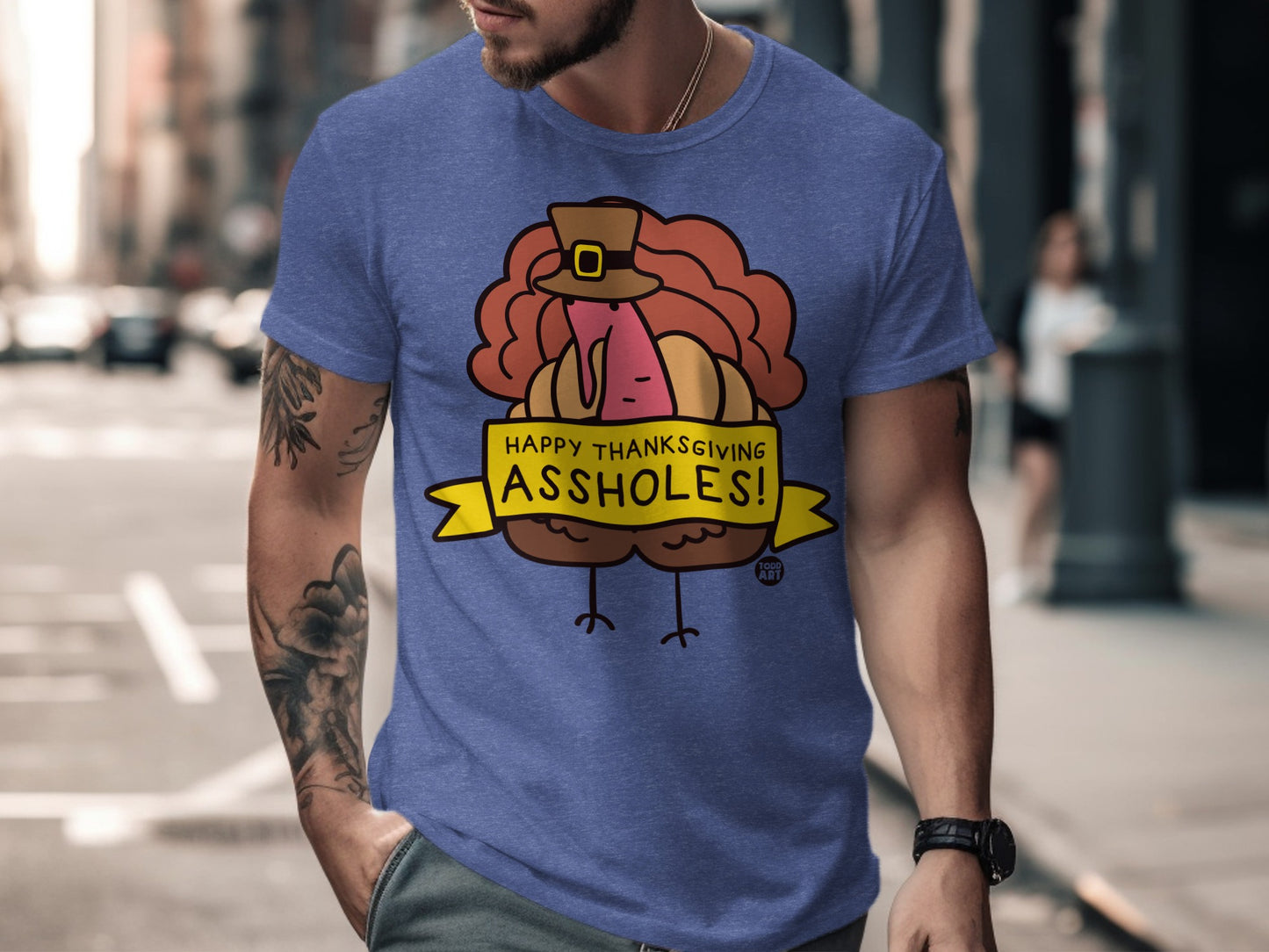 Happy Thanksgiving Assholes Graphic Tee