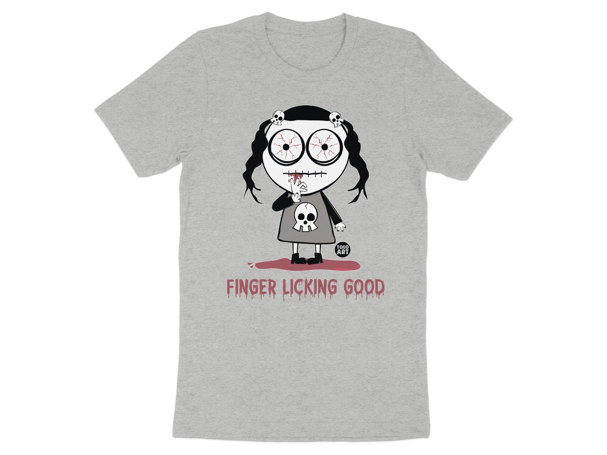 Finger Licking Good Halloween Graphic T-Shirt