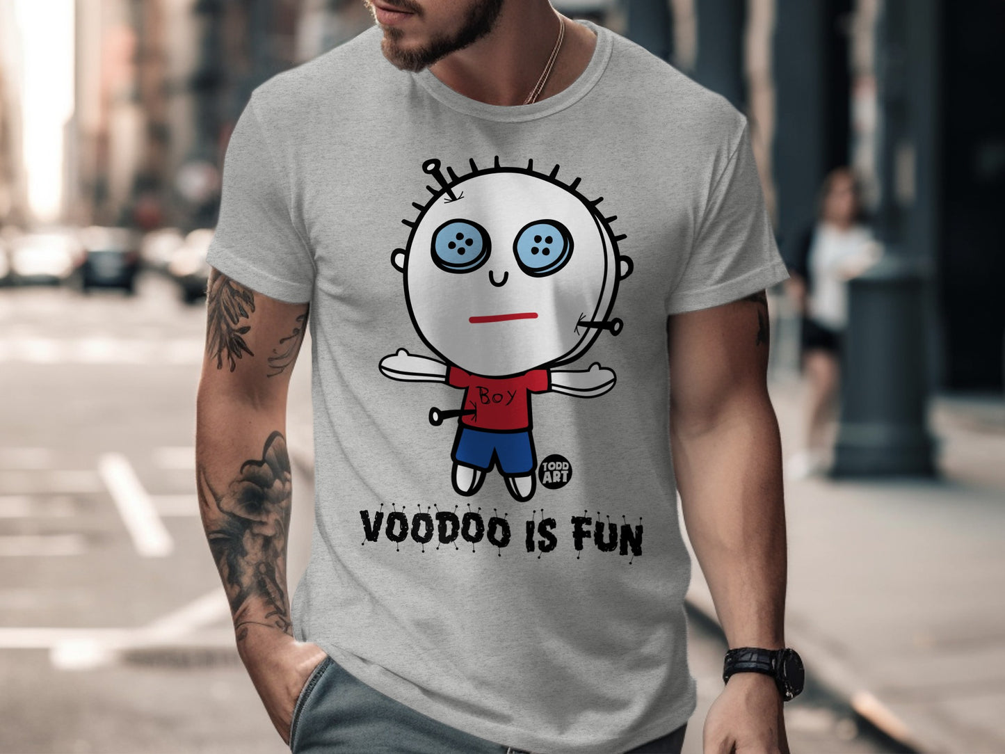 Voodoo Is Fun Graphic Design T-shirt Product