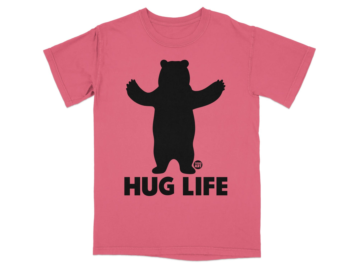 Hug Life Bear Graphic Novelty T-Shirt