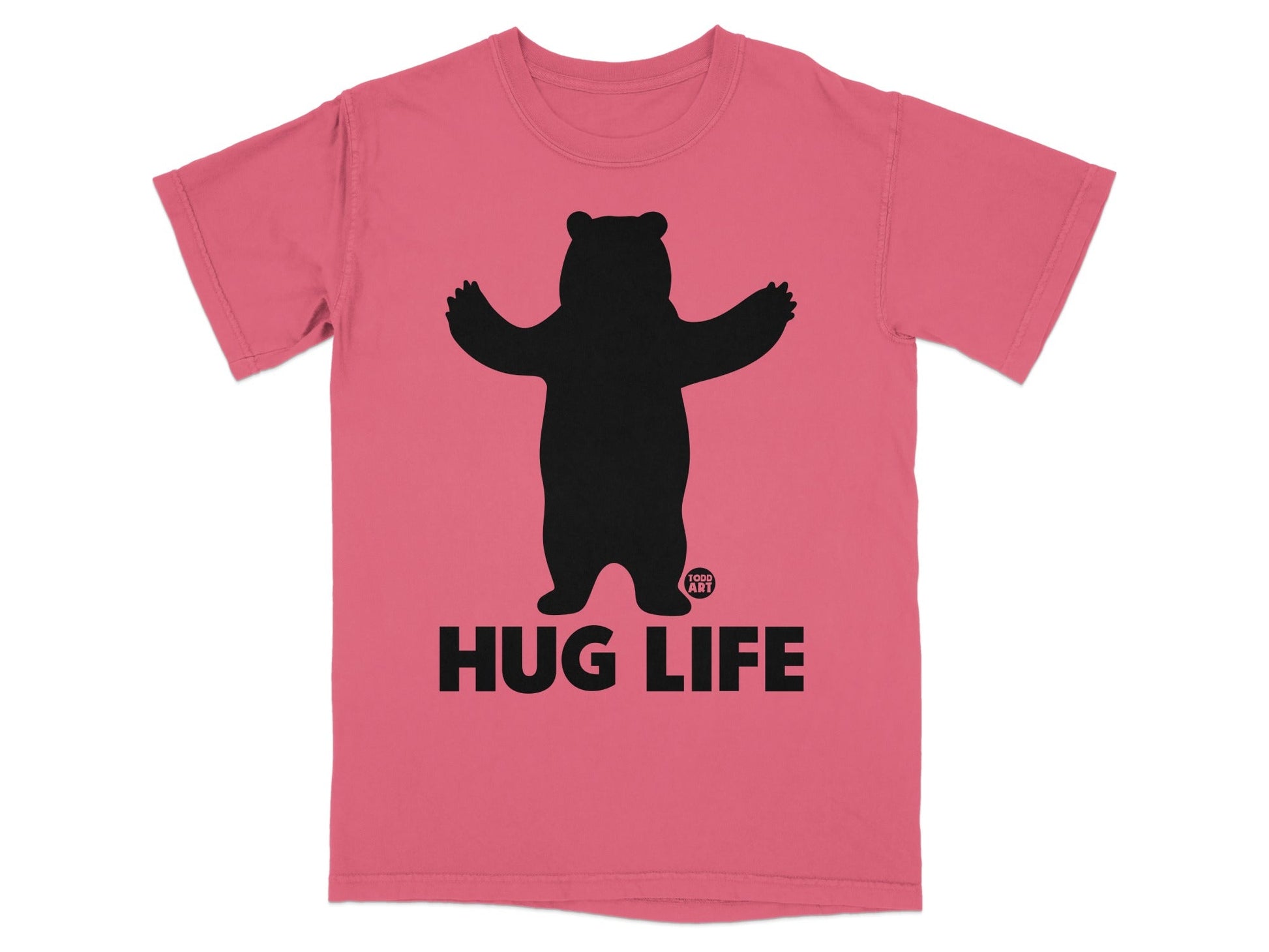 Hug Life Bear Graphic Novelty T-Shirt