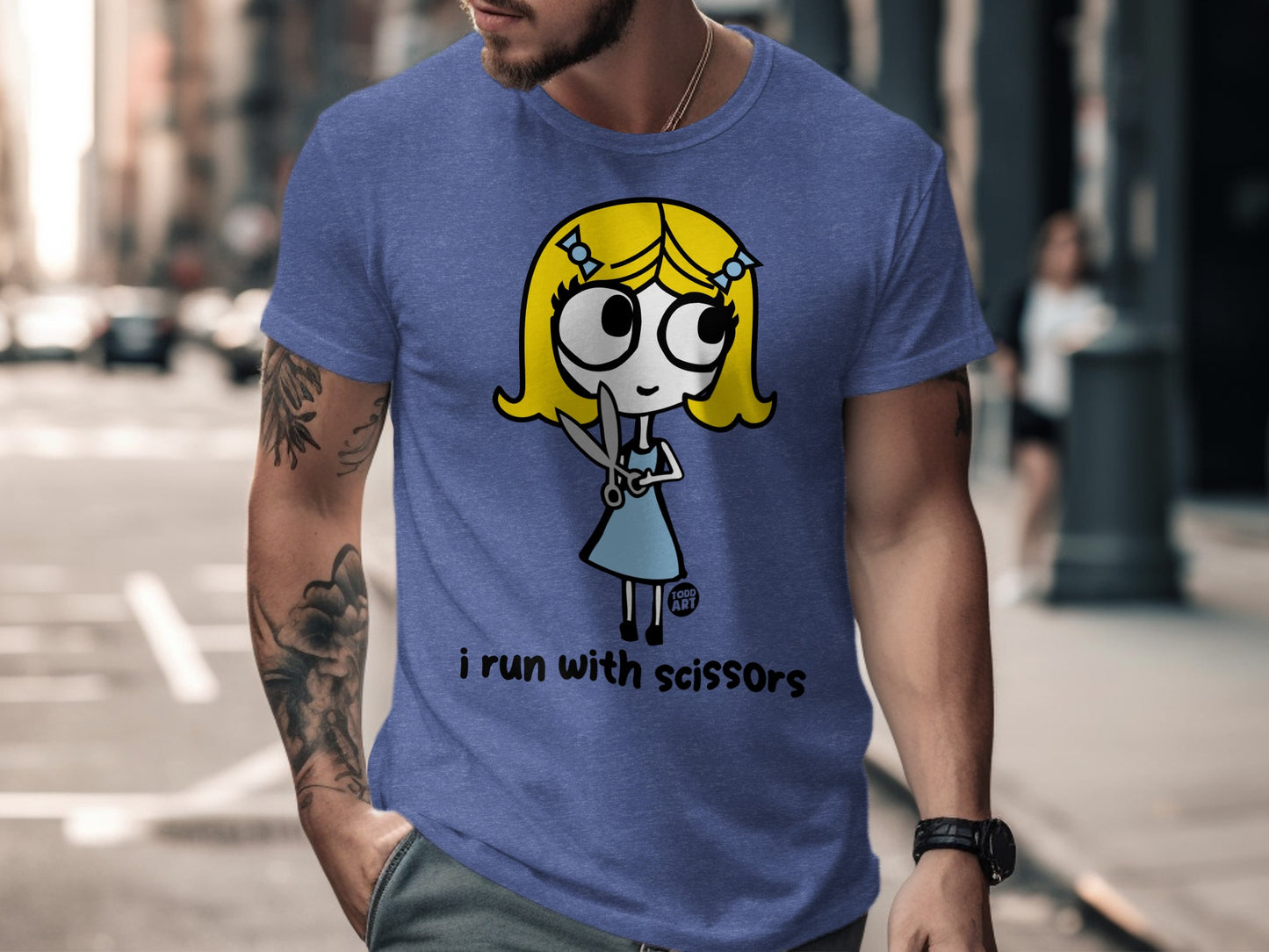 I Run With Scissors Graphic T-shirt