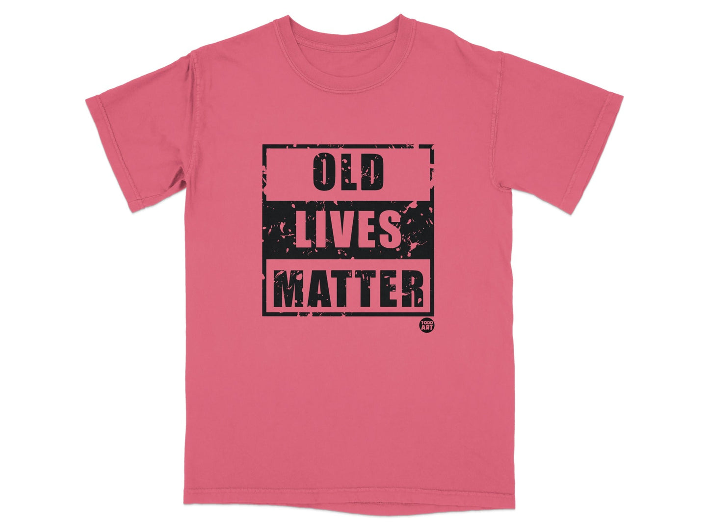 Old Lives Matter Graphic Tee Shirt Casual Wear
