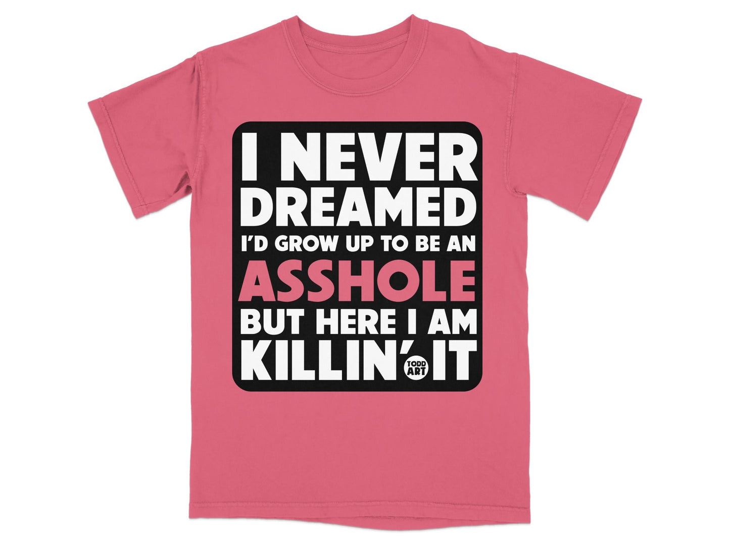 I Never Dreamed I'd Be an Asshole Killin It Shirt