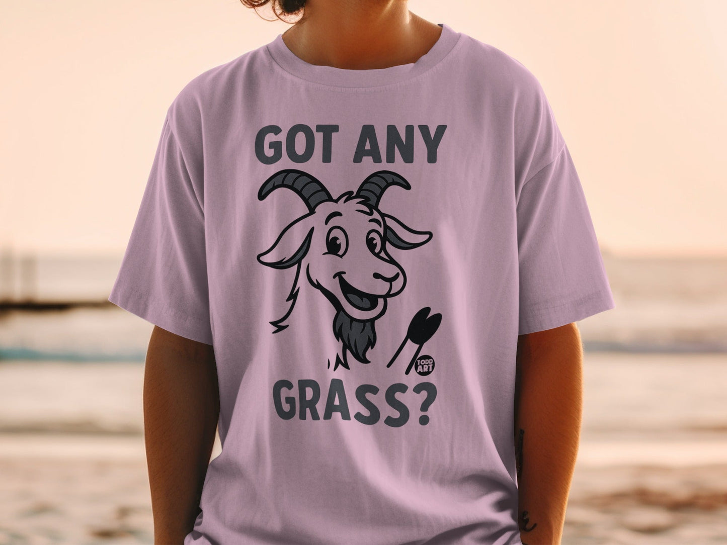 Got Any Grass Goat Design Funny T-Shirt Product