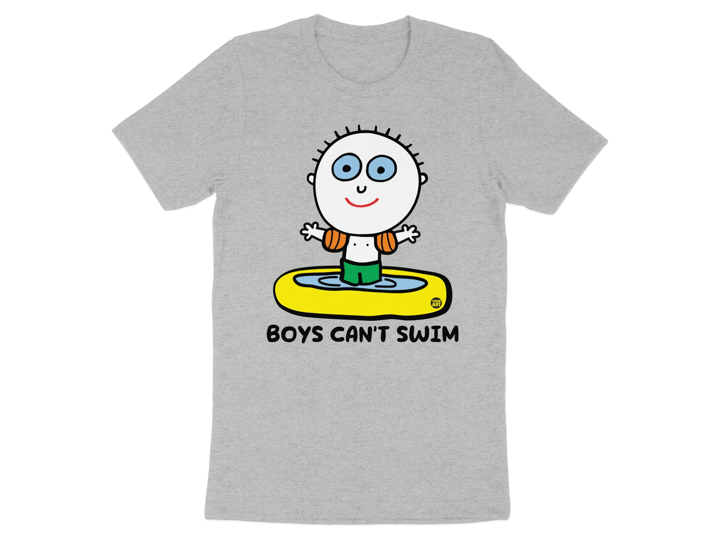 Boys Can't Swim Graphic Tee Shirt