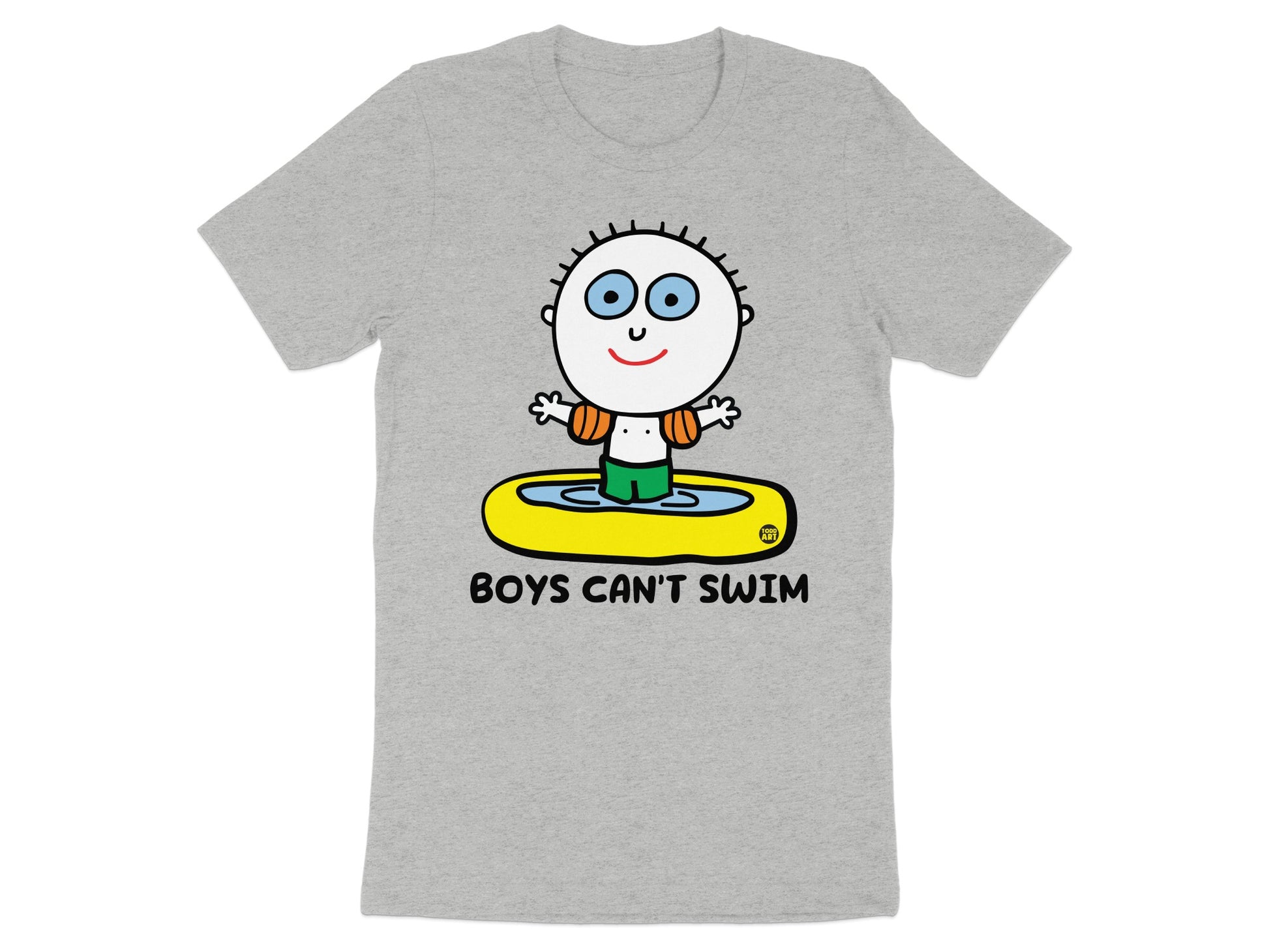 Boys Can't Swim Graphic Tee Shirt