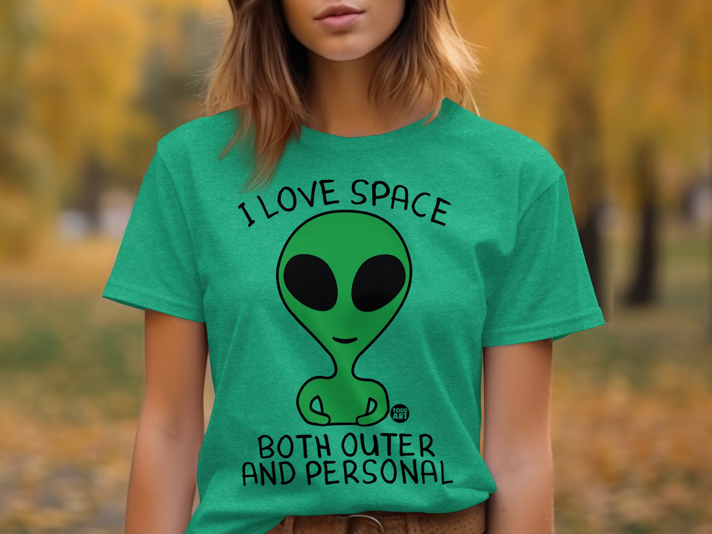 I Love Space Both Outer and Personal T-shirt