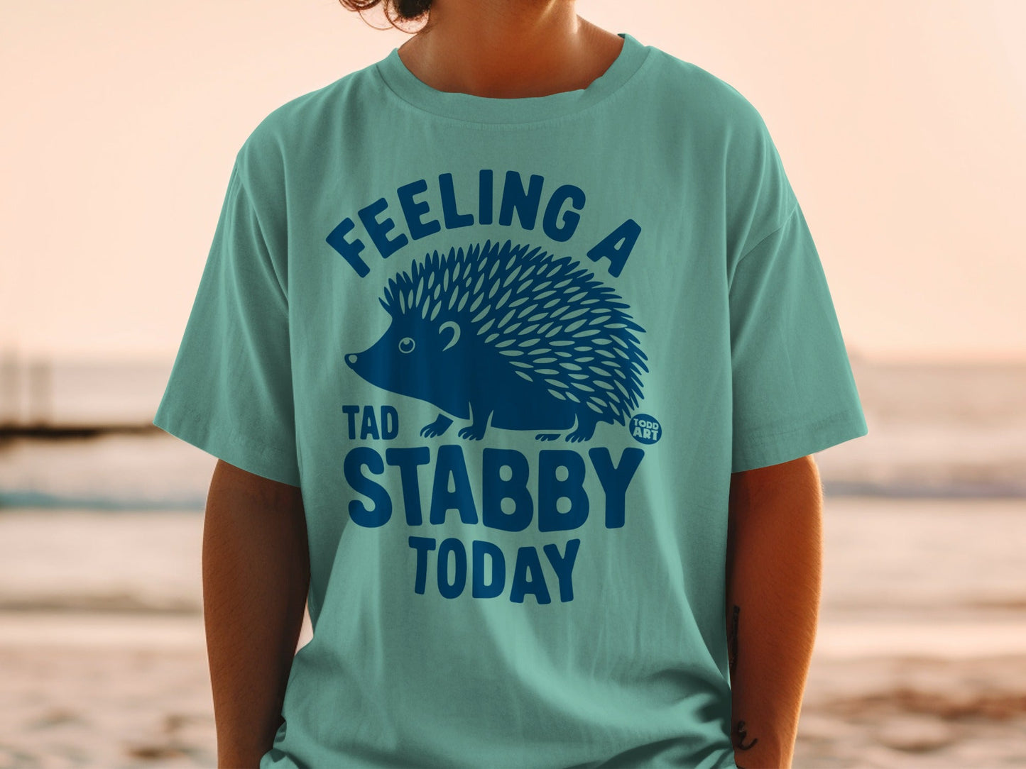 Feeling A Tad Stabby Today Graphic T-Shirt