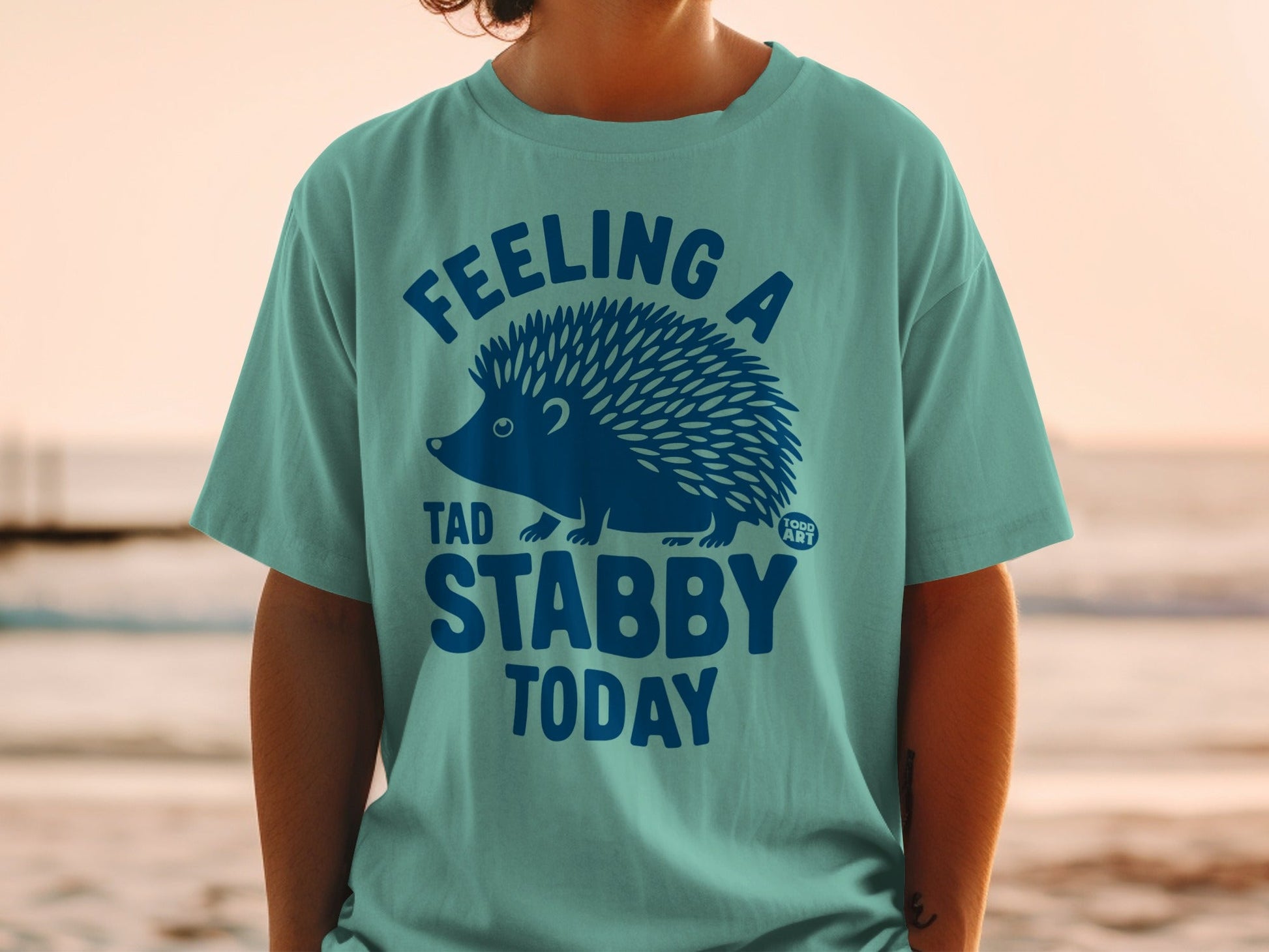 Feeling A Tad Stabby Today Graphic T-Shirt